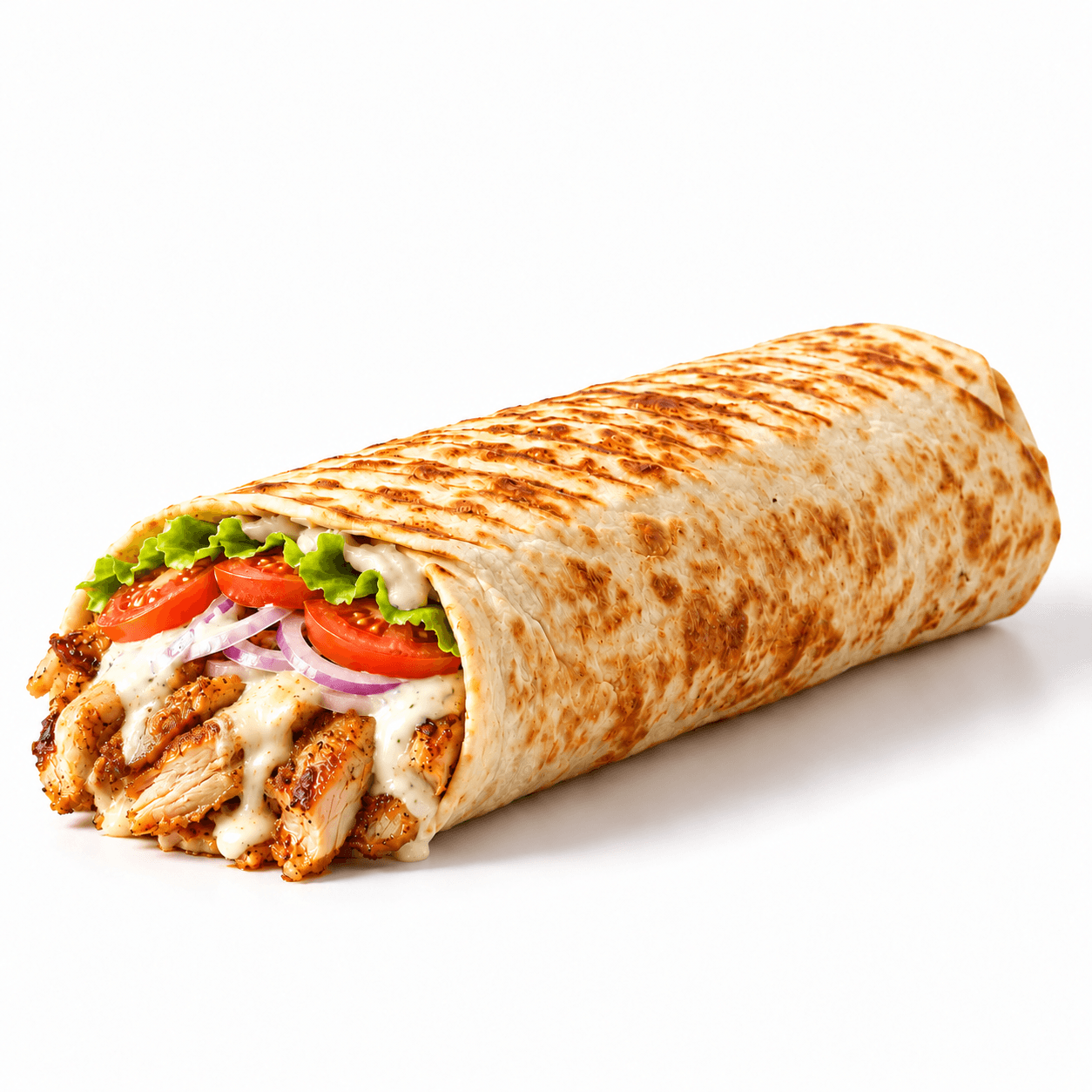 Cheesy Chicken Shawarma
